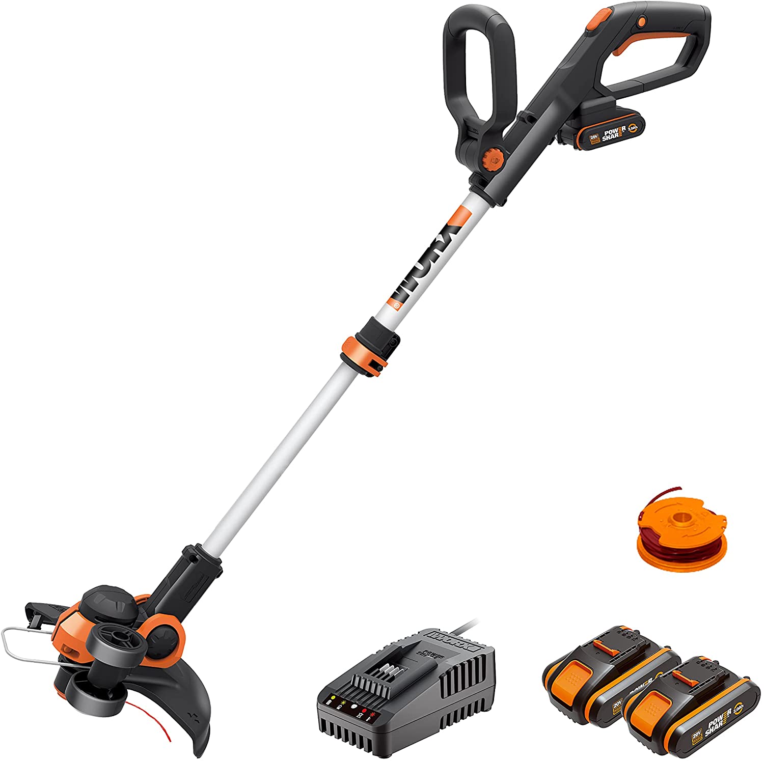 WORX Powershare WG163E.2 Akku-Rasentrimmer